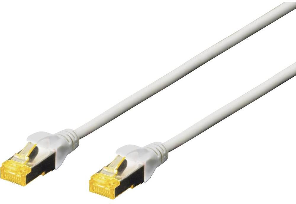 Digitus Professional Kabel LAN RJ45 Professional DK-1644-A-100 DK-1644-A-100 S/FTP CAT 6A 10 m szary