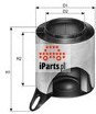 PURFLUX Filtr powietrza A1201
