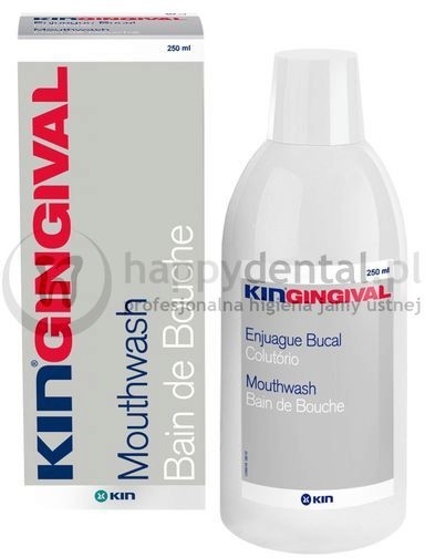 Laboratorios KIN KIN Gingival MouthRinse 250ml - płyn z chlorheksydyną 0,12% do