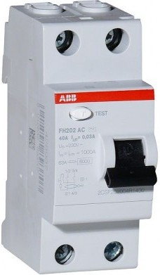 ABB Wyłącznik różnicowo-prądowy FH202 AC-25/0,03 2CSF202004R1250