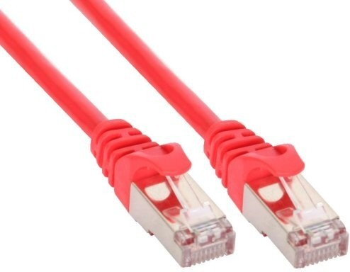 InLine  5m Kabel sieciowy 1000 Mbit RJ45 - czerwony 72505R