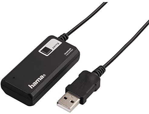 Bluetoothudio Sender Twin (odbiornik adapter do jednoczesnego przesyłania do 2 słuchawki lub głośniki) Czarny 4007249409874