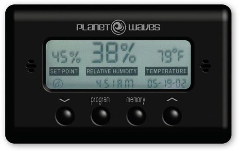 Planet Waves PW-HTS temperatury i wilgotności miernik Black plastik PW-HTS