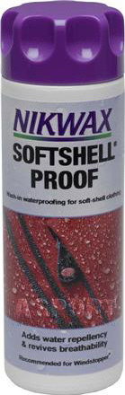 Nikwax Impregnat do odzieży soft shell 300ml SOFTSHELL PROOF™ WASH-IN