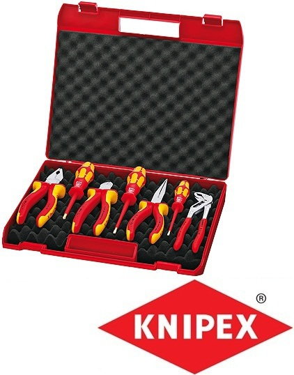 Knipex walizka narzędziowa dla elektryków, bez narzędzi (00 21 15 LE)