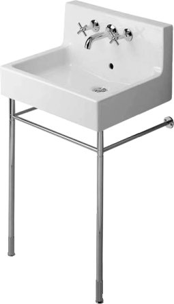 Duravit Vero - Stelaż, chrom wysokość regulowana +50 mm, chrom 0030631000