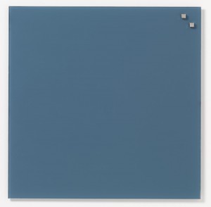 NAGA Szklana tablica suchościeralno-magnetyczna jeans 45x45 10763 10763