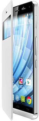 Wiko 93521 oryginalnych Flip Cover Biały do Getaway Smart, biały