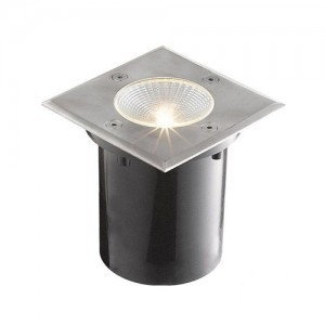 Redlux Oprawa najazdowa RIZZ kwadratowa stal nierdzewna 230V LED 3W IP65 3000K R10436