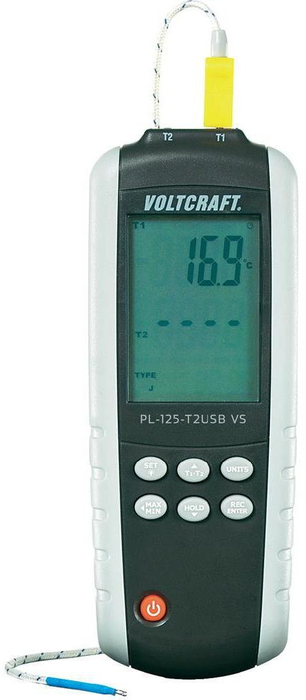 VOLTCRAFT Termometr cyfrowy PL-125-T2