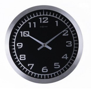 Nextime Zegar ścienny Blacky 2953