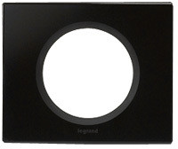 Legrand Celiane Ramka szkło czarny grafit x1 069301