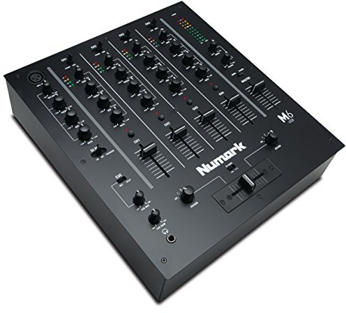 Numark M6 USB BK 4-kanałowy DJ Mixer ze złączem USB M6 USB