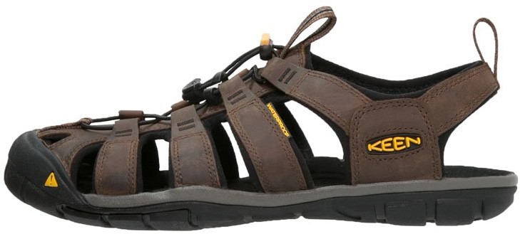 Keen CLEARWATER CNX Sandały trekkingowe dark earth/czarny 1013106