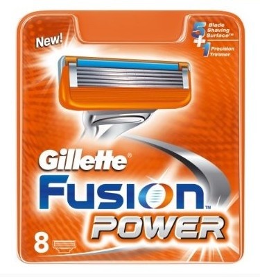 top Gillette Fusion Power wkłady do maszynki 8 szt
