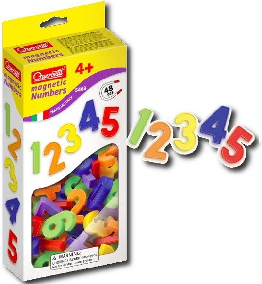 Quercetti Cyferki Magnetyczne 48szt. - - 5463