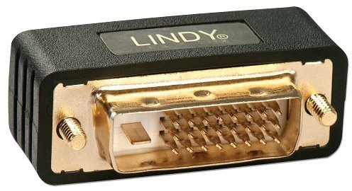 Lindy DVI and VGA Adapters, czarny 41098