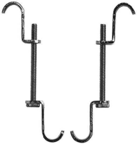 Duravit Happy D. Mocowanie do półpostumentu chrom 0055040000