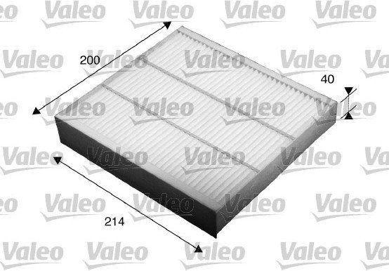Valeo Filtr, przewietrzanie przestrzeni pasażerskiej 715532