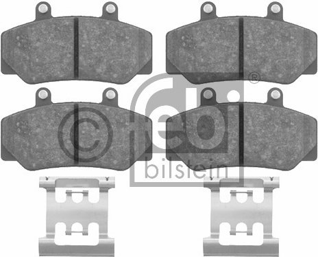 FEBI BILSTEIN Zestaw klocków hamulcowych, hamulce tarczowe 16211