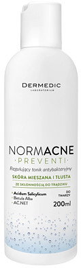 DERMEDIC normacne Reguluj$185cy tonik antybakteryjny 200ml