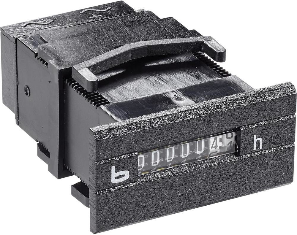 Bauser Licznik godzin pracy 252.2 230 V/AC SxWxG) 48 x 24 x 62 mm IP65