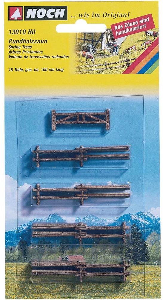 NOCH Płot drewniany okrągły 13010 1000 mm x 12 mm skala H0