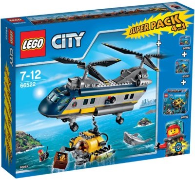 LEGO City Superpack 4w1 66522