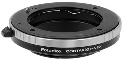 Fotodiox LENS Mount Adapter w/Focus Dial, Contax G Lens to Sony NEX E-Mount Mirrorless camera e.g. Sony Alpha a7 i NEX-7 CONTAX-G-Nex