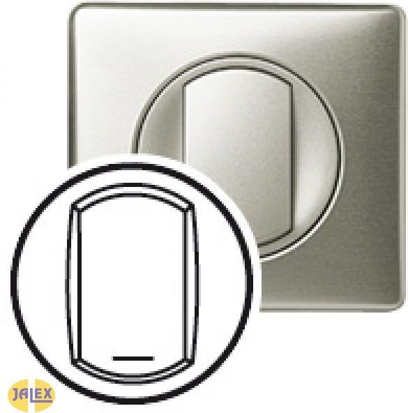 Legrand Celiane Klawisz z etykietą tytan 068314