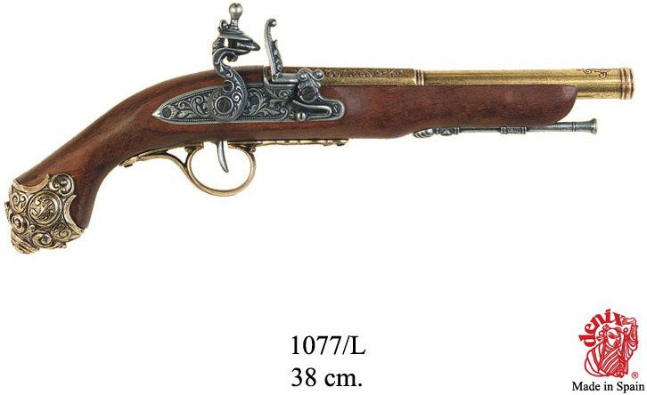 Denix Dekoracyjny pistolet skałkowy