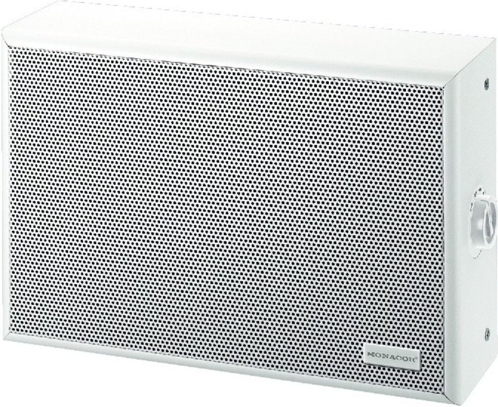 Monacor Zestaw głośnikowy naścienny PA, biały ESP-70/WS