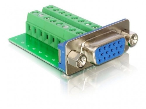 Impakt ADAPTER TERMINAL BLOCK (16PIN)->VGA(F) DELOCK