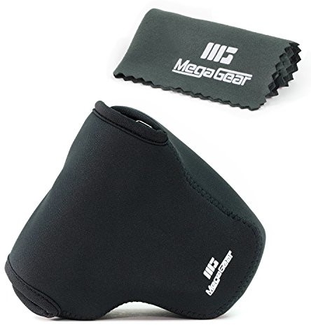 MegaGear megagear Ultra lekki torba na aparat z neoprenu marterial do aparatu Nikon Camera P600, Nikon Coolpix P610, czarny MG048