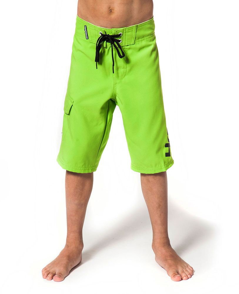 Horsefeathers spodenki pływackie dziecięce SHIELD KIDS BOARDSHORTS (green)