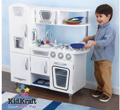 KidKraft Biała Kuchnia Vintage - White Vintage Kitchen - # 53208 WONDER TOY ZABAWKI I MEBLE
