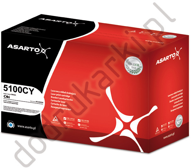 OKI Asarto zamiennik 42127407 toner cyan do drukarek [5k]