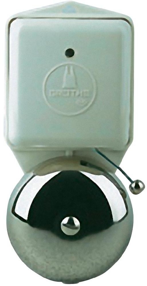 Grothe Dzwonek 24091 Nadtynkowy 85 dB A) 230 V max) SxWxG) 70 x 150 x 35 mm szary srebrny