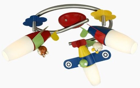 Eglo plafon sufitowy dziecięcy LED 3pł SIRO 1 93187