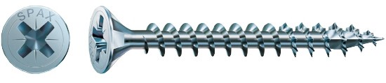 Spax Wkręty uniwersalne z główką stożkową Pz 4x20mm op. 1000szt. 1081010400205