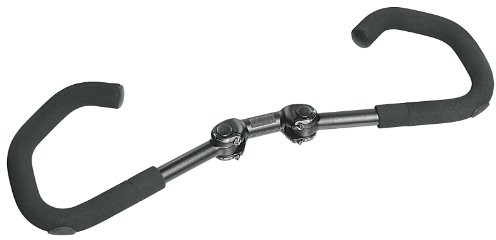 ErgoTec Ergotec Rower Kierownica Kierownica Ramiączkami Ahs Premium 25.4/Aluminium Al6061-T6, Czarny (060-72313)