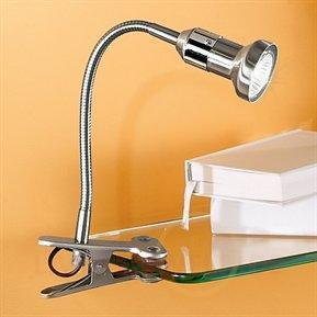 Praktyczna lampa z klamrą zaciskową Colana