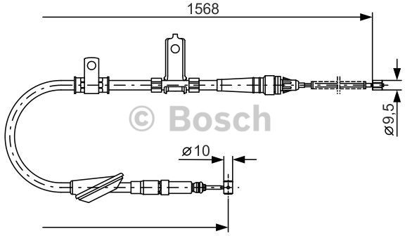 BOSCH Linka hamulcowa, 1 987 477 791 - Bezpłatny zwrot do 30 dni, największy wybór produktów. 1987477791