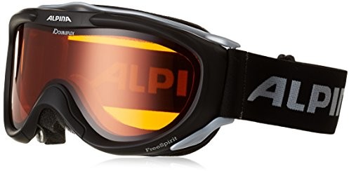 Alpina Freespirit A7008-131 Skibril, Zwart Transparant Dlh (Black Transparant Dlh), Een Maat (7008131)