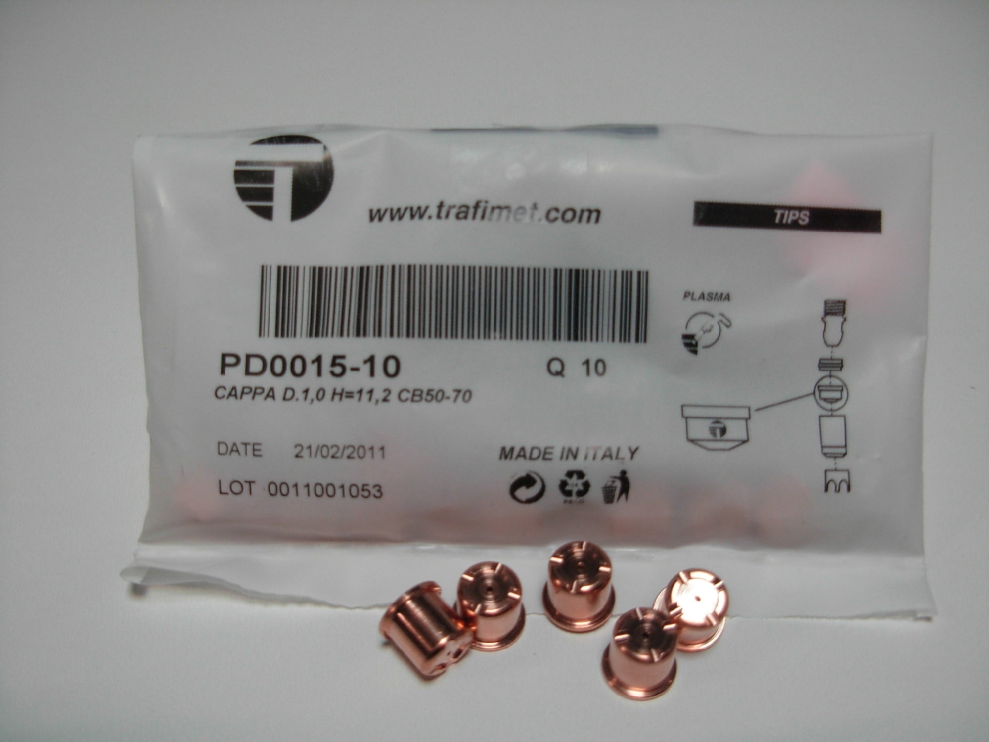 DYSZA 1.0 TRAFIMET CB-50 PD0015-10