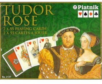 Piatnik Karty do gry 2 Talie Tudor Rose 102061
