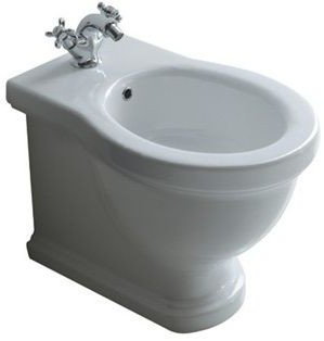 Galassia Ethos Bidet stojący 55x38cm, z jednym otworem, biały 8438M