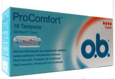 Johnson&Johnson OB ProComfost tampony - 16 szt 4644374