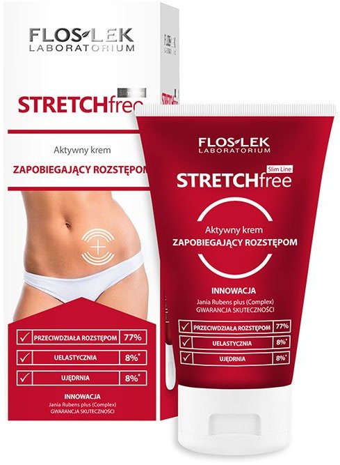 Flos-Lek Slim Line Stretch Free krem zapobiegający rozstępom 150 ml
