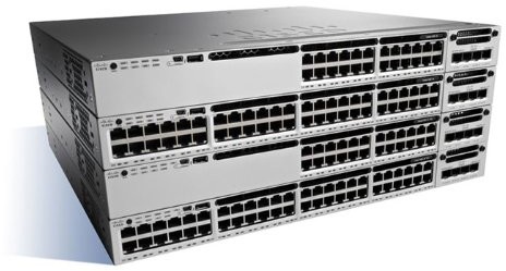 Cisco Systems Cisco WS-C3850  48T-L Catalyst 2960-XR Switch (24 GigE, PoE, 370 Watt, 2 X 10 G SFP + IP Lite) WS-C3850-48T-L